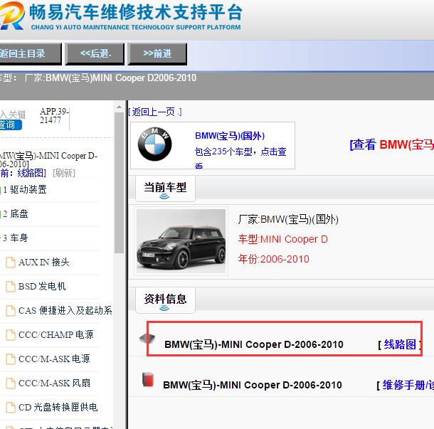 2006-2010年宝马MINI整车电路图