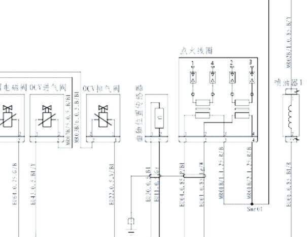 2014年长安致尚发动机电路图