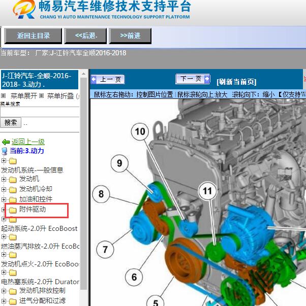 2016-2018年江铃汽车-全顺发动机皮带走势图