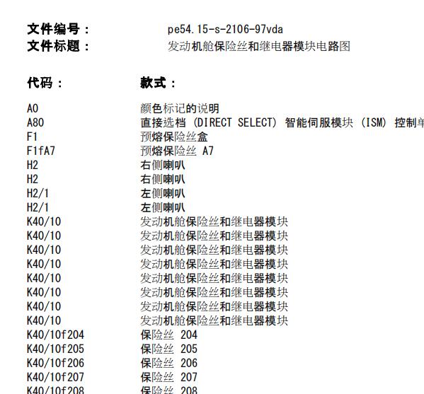2014年奔驰威霆喇叭电路图