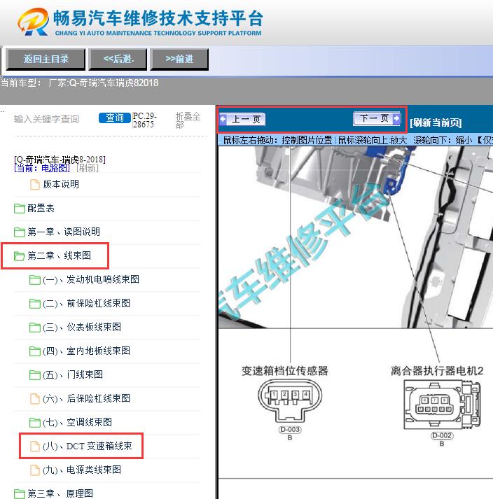 2018年奇瑞瑞虎8  离合器位置
