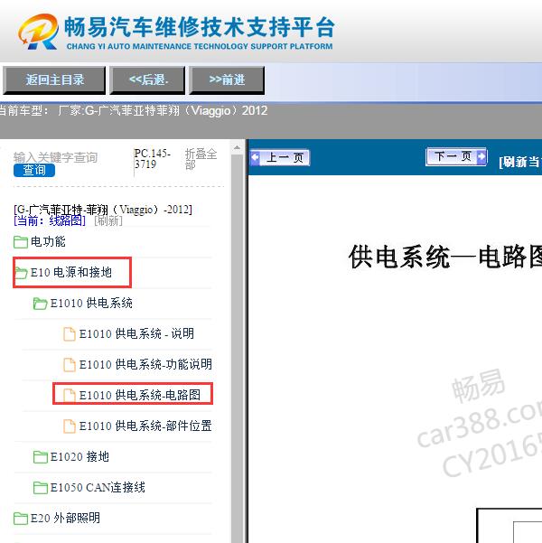 2012年菲亚特菲翔保险电路图