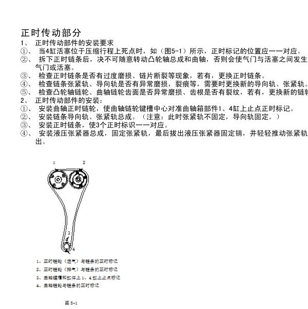 2016年风光370 发动机正时