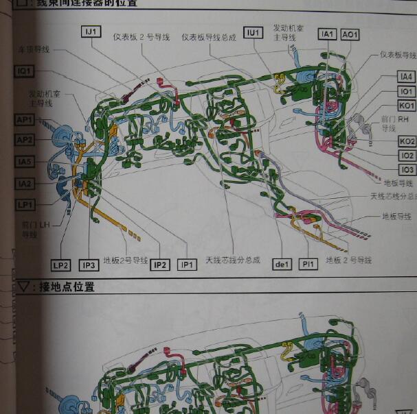 丰田锐志CAN短接器位置