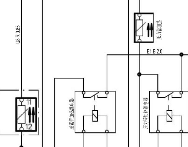 19年江淮骏铃尿素泵电路图