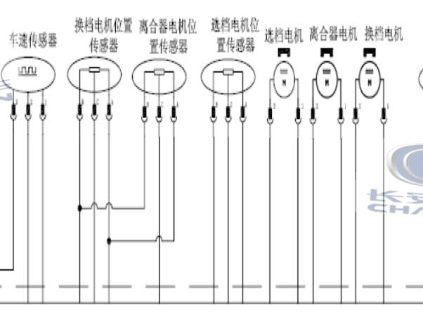 长安汽车5档AMT变速箱电路图
