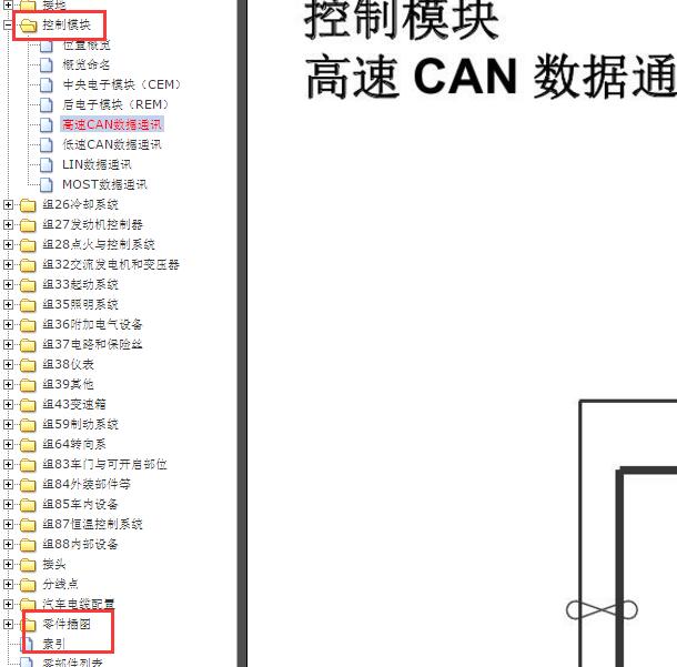 2016年沃尔沃XC90网关电路图与原件位置