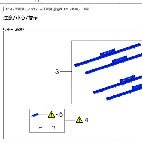 2021年丰田赛那防盗维修手册