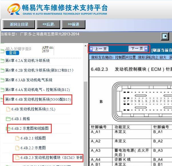 2014年五菱荣光L3C 64+32发动机针脚