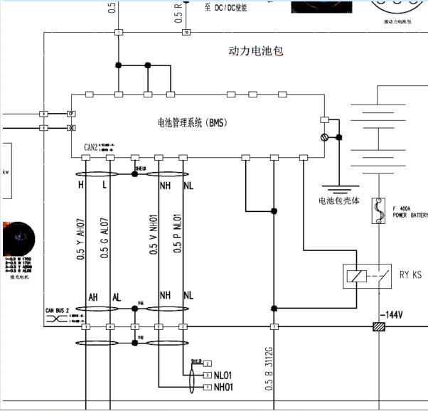 2015年知豆电机控制器线路图