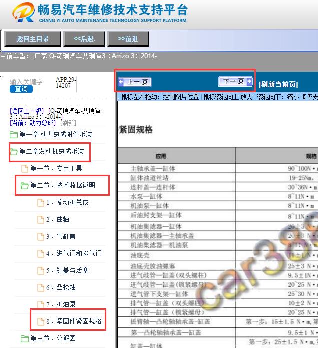 2014年奇瑞艾瑞泽3 SQRD4G15发动机资料