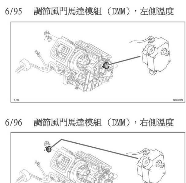 2012年沃尔沃XC60空调风门位置