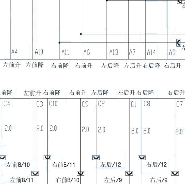 奇瑞瑞虎右前玻璃升降电路图