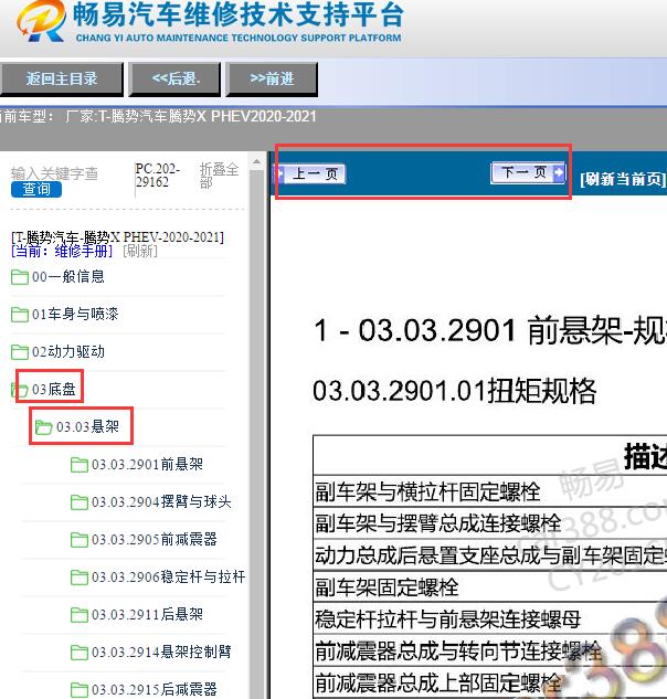2020-2021年腾势汽车腾势X PHEV悬架维修手册