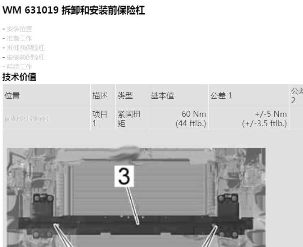 2020年保时捷卡宴保险杠拆装资料