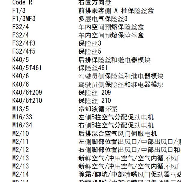 2018年奔驰E300L冷却液循环泵电路图