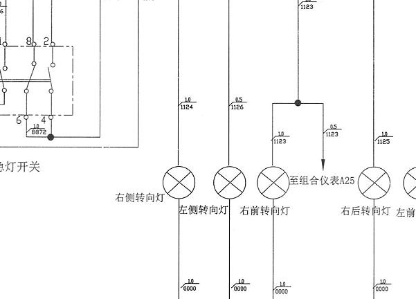 2010-2015年依维柯得意灯光电路图