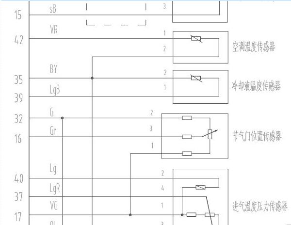 4RB3发动机控制系统电路图