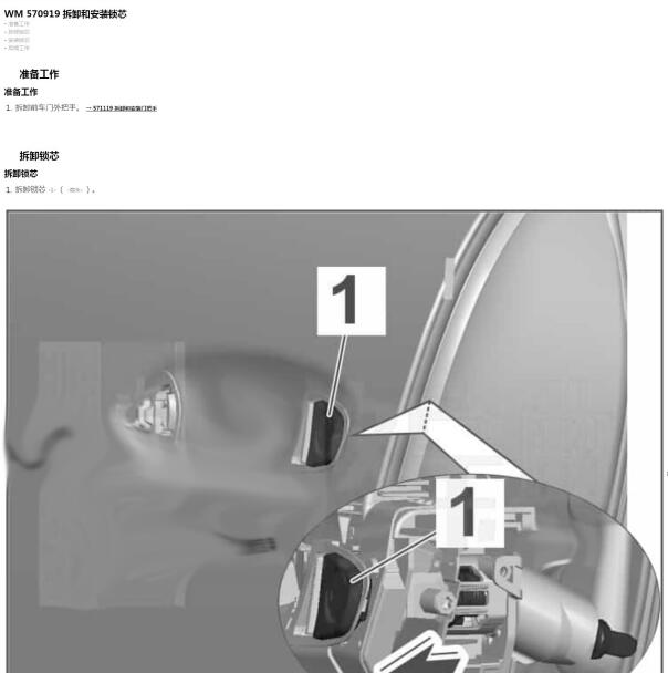 2019年保时捷718锁芯拆装
