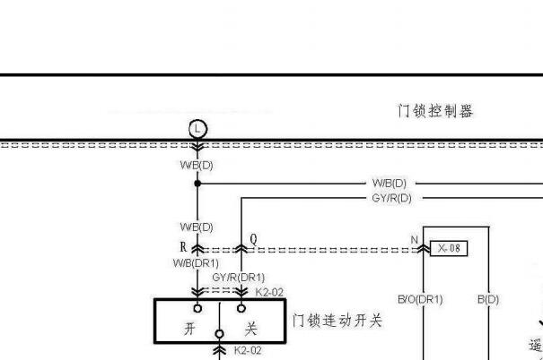 2006年海马福美来中控电路图和部件位置