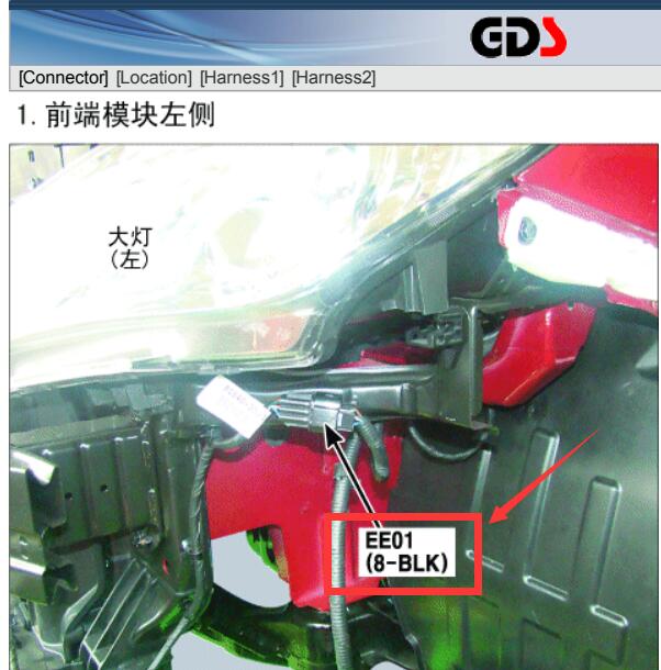 2014年现代索纳塔  EE01端子资料