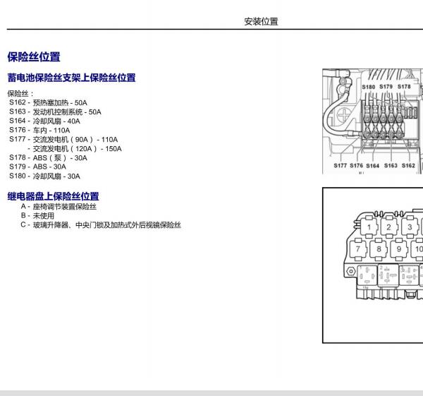 2005年大众宝来保险丝位置