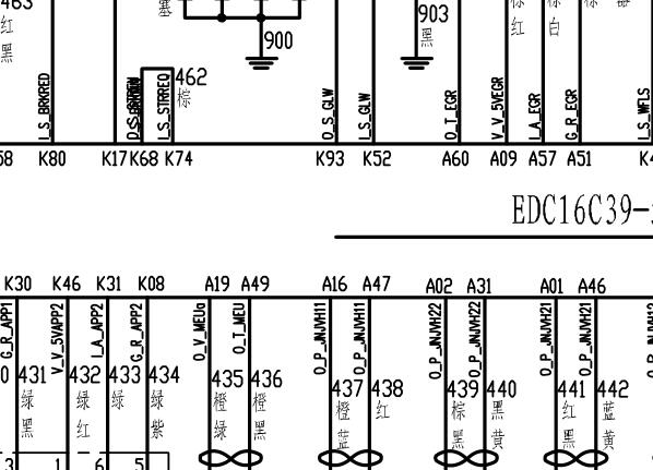 EDC16C39电脑电路图和针脚资料