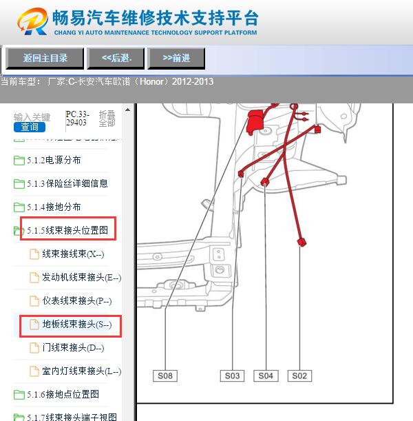 2012-2013年长安欧诺大灯模块位置