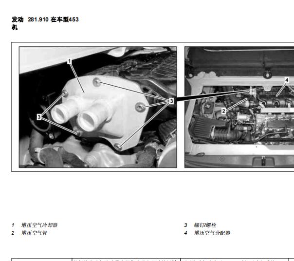 2019年奔驰斯玛特增压空气冷却液泵位置