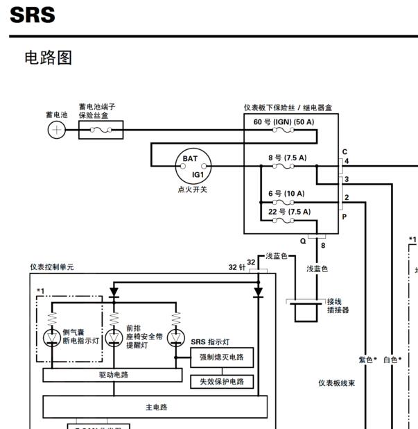 2008年本田思迪  气囊电路图