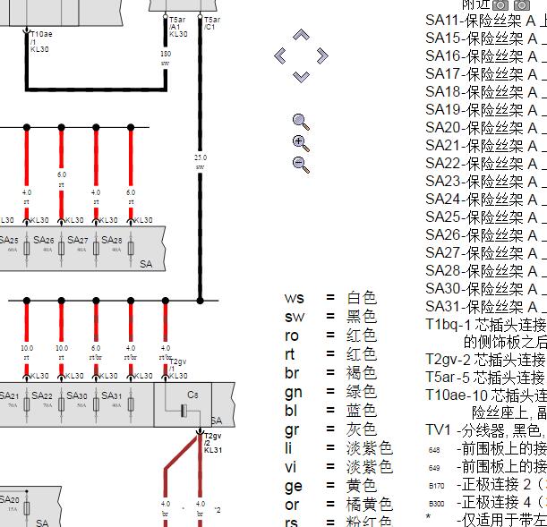 2015年宾利飞驰保险电路图