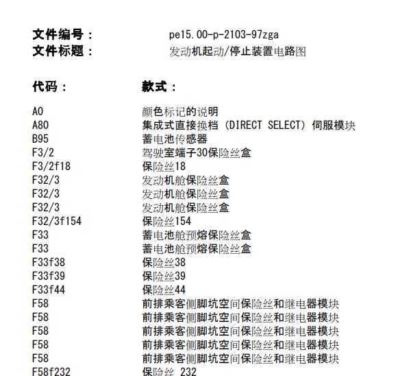 2016年奔驰G350启停系统电路图