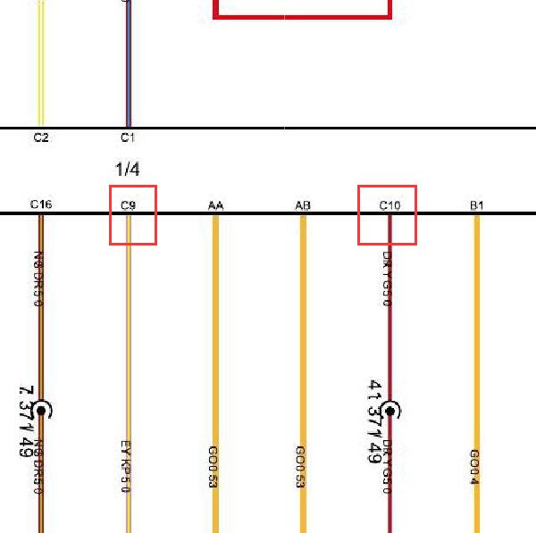 2020-2021年领克06 高压互锁电路图