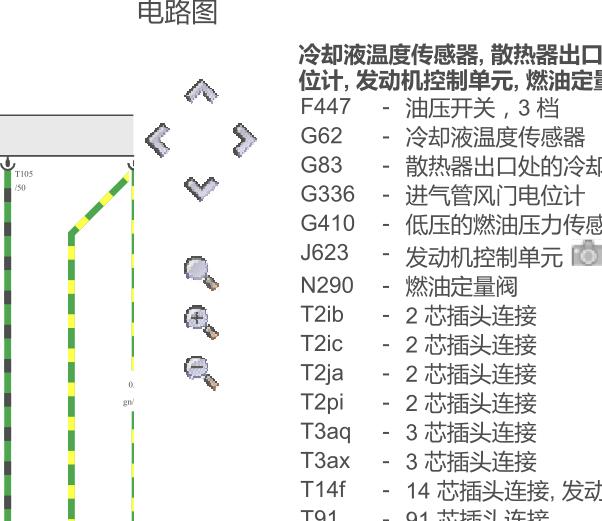 14年奥迪A3发动机系统电路图