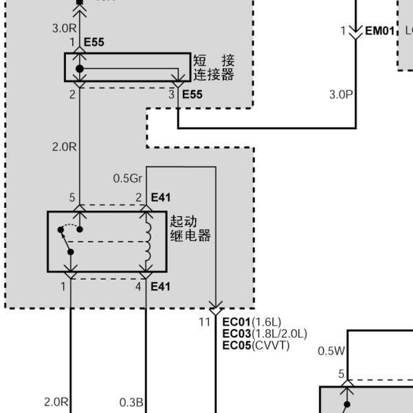 2011年现代伊兰特  启动电路图