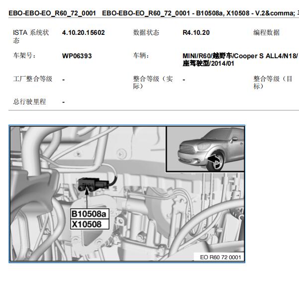 2014年宝马MINICooper S  气囊位置