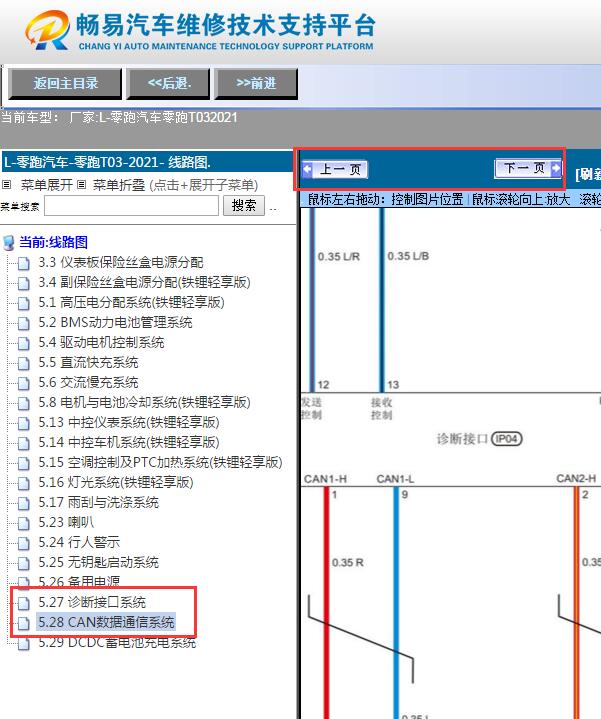 2021年零跑T03  网络电路图