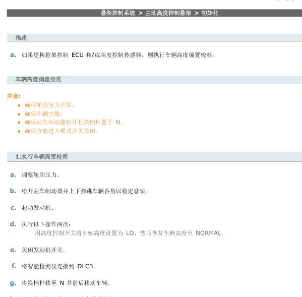 2009年雷克萨斯LX570车身高度匹配