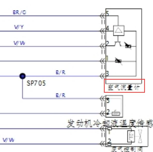 2016年海马V70 HM474Q-T发动机电路图