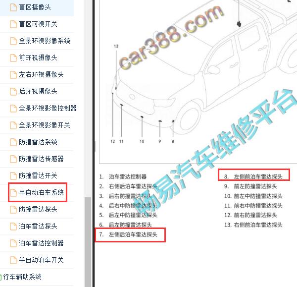 2021年长城炮雷达探测模块位置