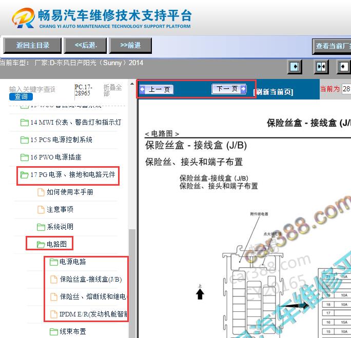 2014年日产阳光保险丝位置
