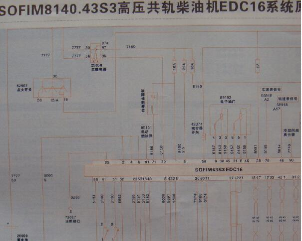 2011年依维柯发动机电路图
