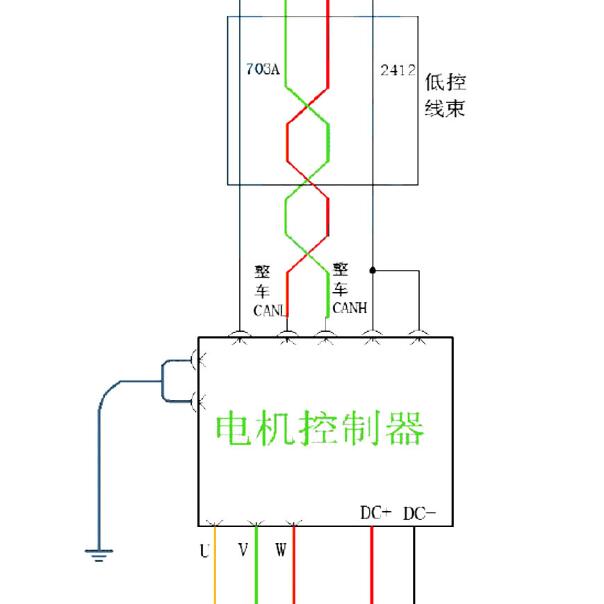 开沃D11电机控制电路图