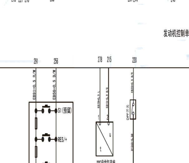 庆铃4KH1-TC发动机电路图