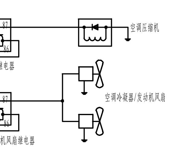 2008年江淮瑞风祥和空调电路图