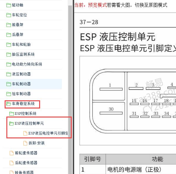 2018年长城哈弗H4红标ABS针脚