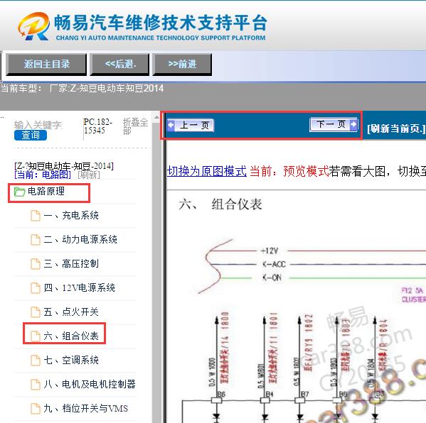 2014年知豆仪表电路图