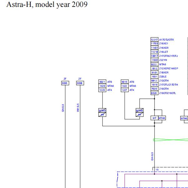 2009年欧宝雅特网络通讯电路图