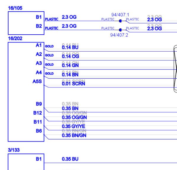 2022年沃尔沃S90转向系统电路图