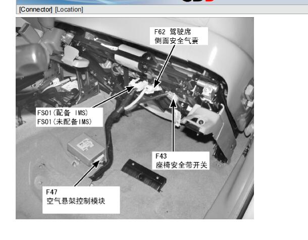 2009年起亚霸锐空气悬挂模块位置